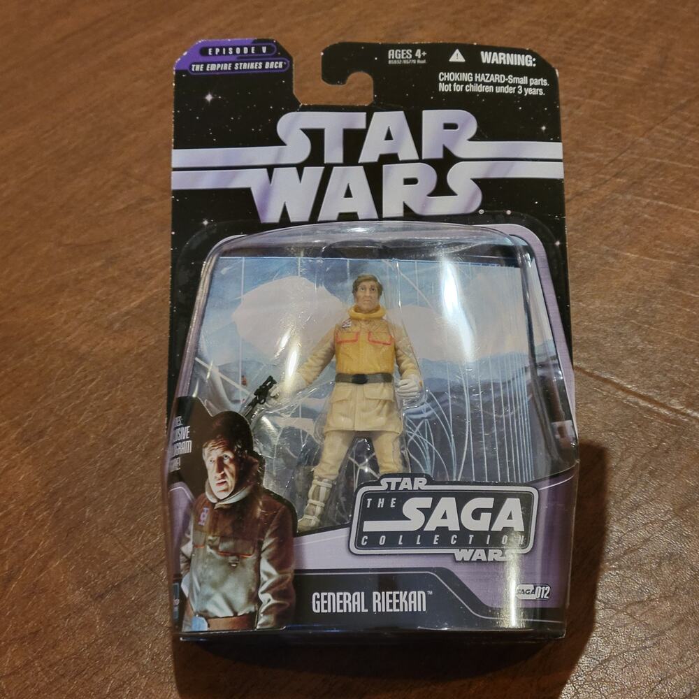 Star Wars Saga Collection General Rieekan Battle of Hoth Action Figure New